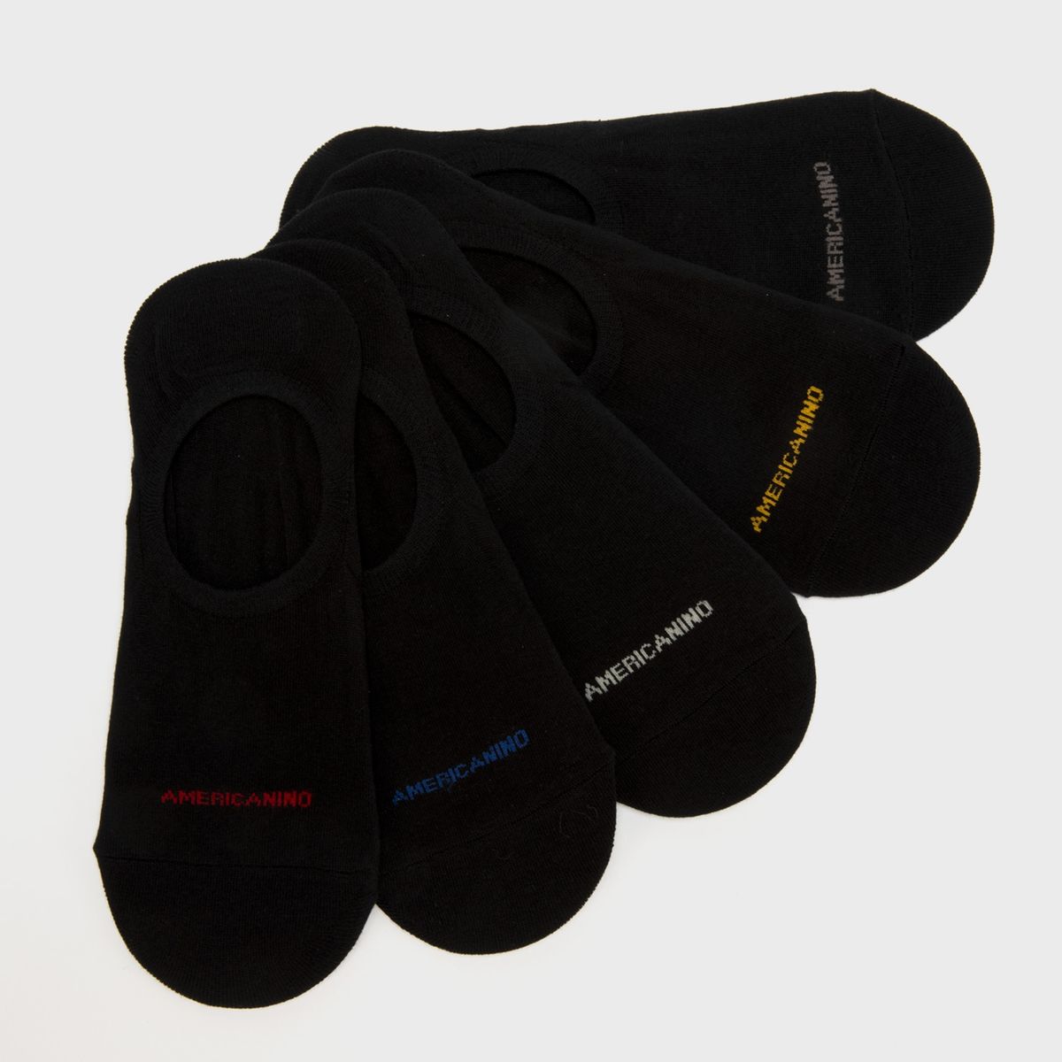 AMERICANINO - Calcetines Deportivos Americanino Cortos Estampados Algodón Hombre