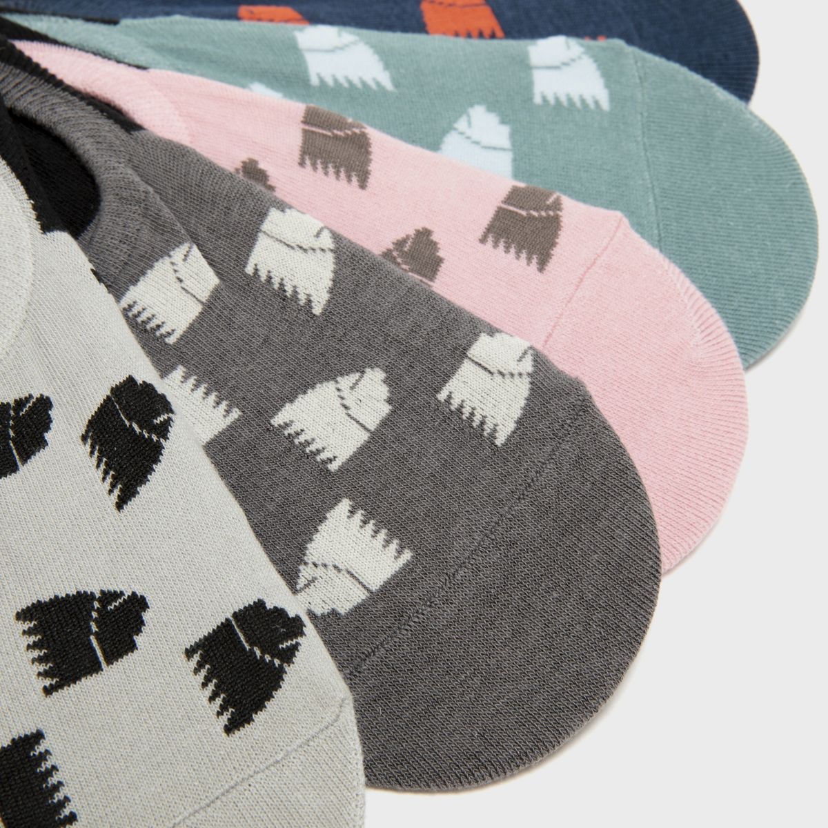 AMERICANINO - Calcetines Deportivos Americanino Cortos Estampados Algodón Hombre