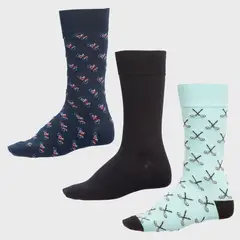 BASEMENT - Calcetines Largos Diseño Surtido Hombre