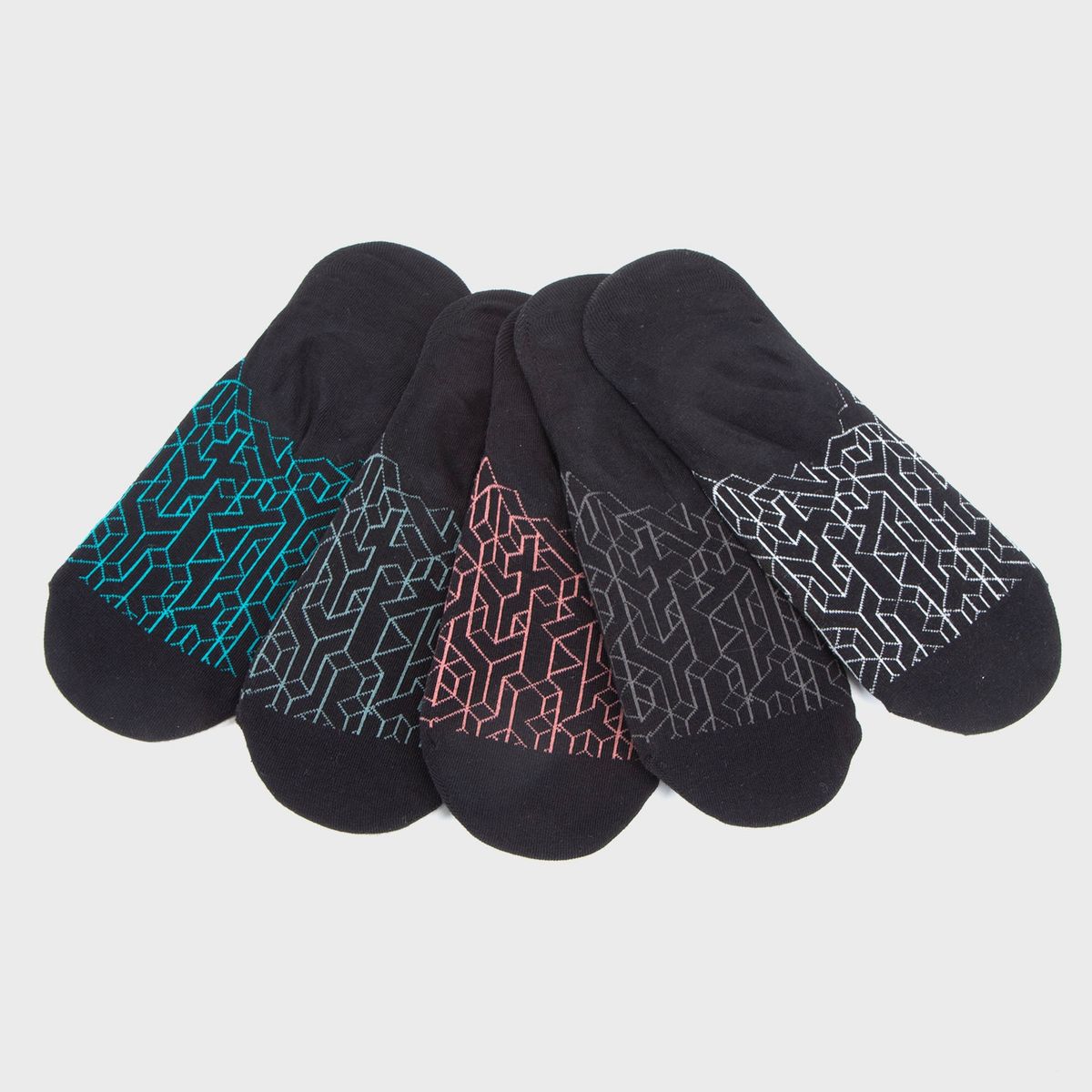 BASEMENT - Calcetines Basement Hombre Invisibles Diseño Surtido