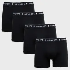 NEWPORT - Pack De 4 Boxers Algodón Hombre