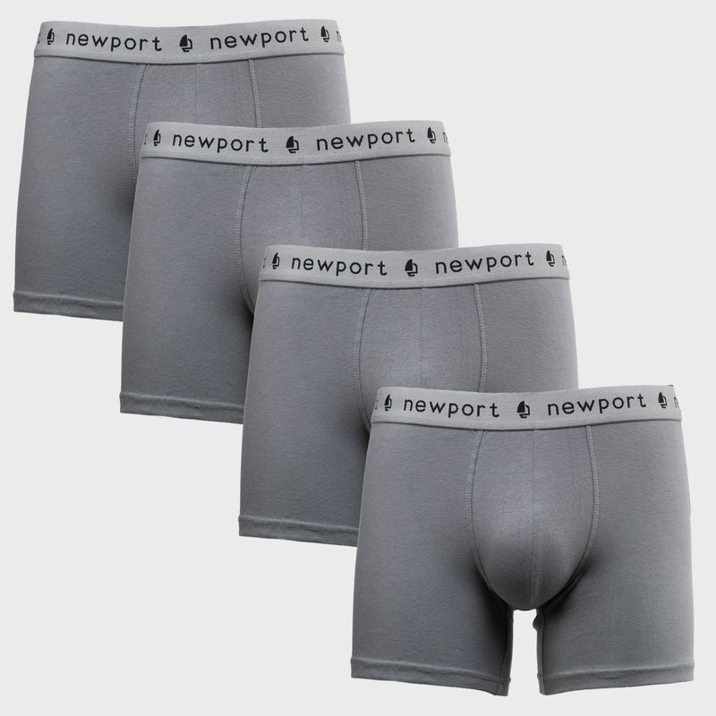 NEWPORT - Pack de 4 Boxers Algodón Hombre Newport