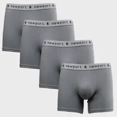 NEWPORT - Pack de 4 Boxers Algodón Hombre