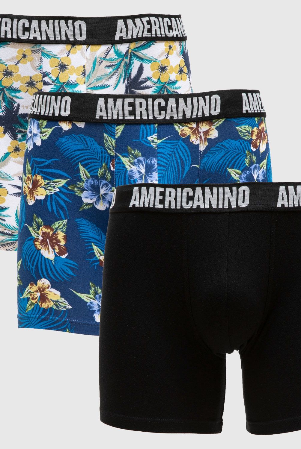 AMERICANINO - Pack De 3 Boxer Algodón Hombre Americanino