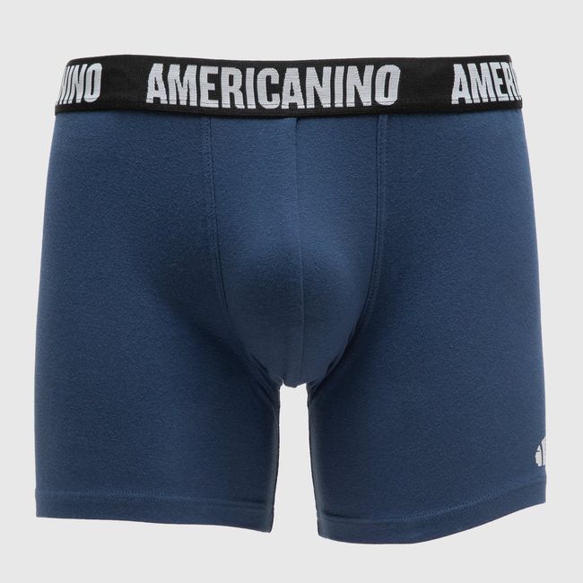 AMERICANINO - Pack de 3 Bóxer Algodón Hombre Americanino