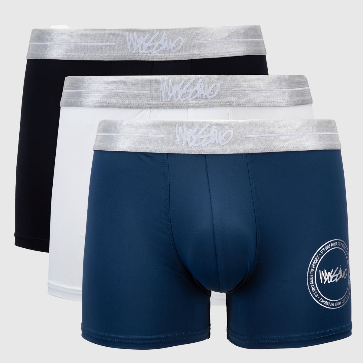 MOSSIMO - Pack De 3 Boxers Hombre Mossimo