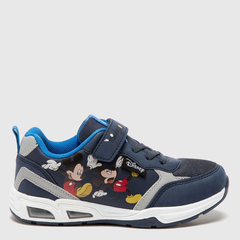 DISNEY - Zapatilla Urbana Niño Velcro Azul (22 a 33) Disney