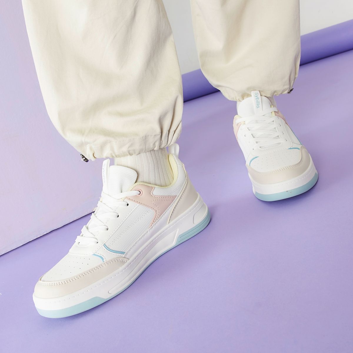 SYBILLA - Zapatilla Urbana Mujer Blanco Sybilla