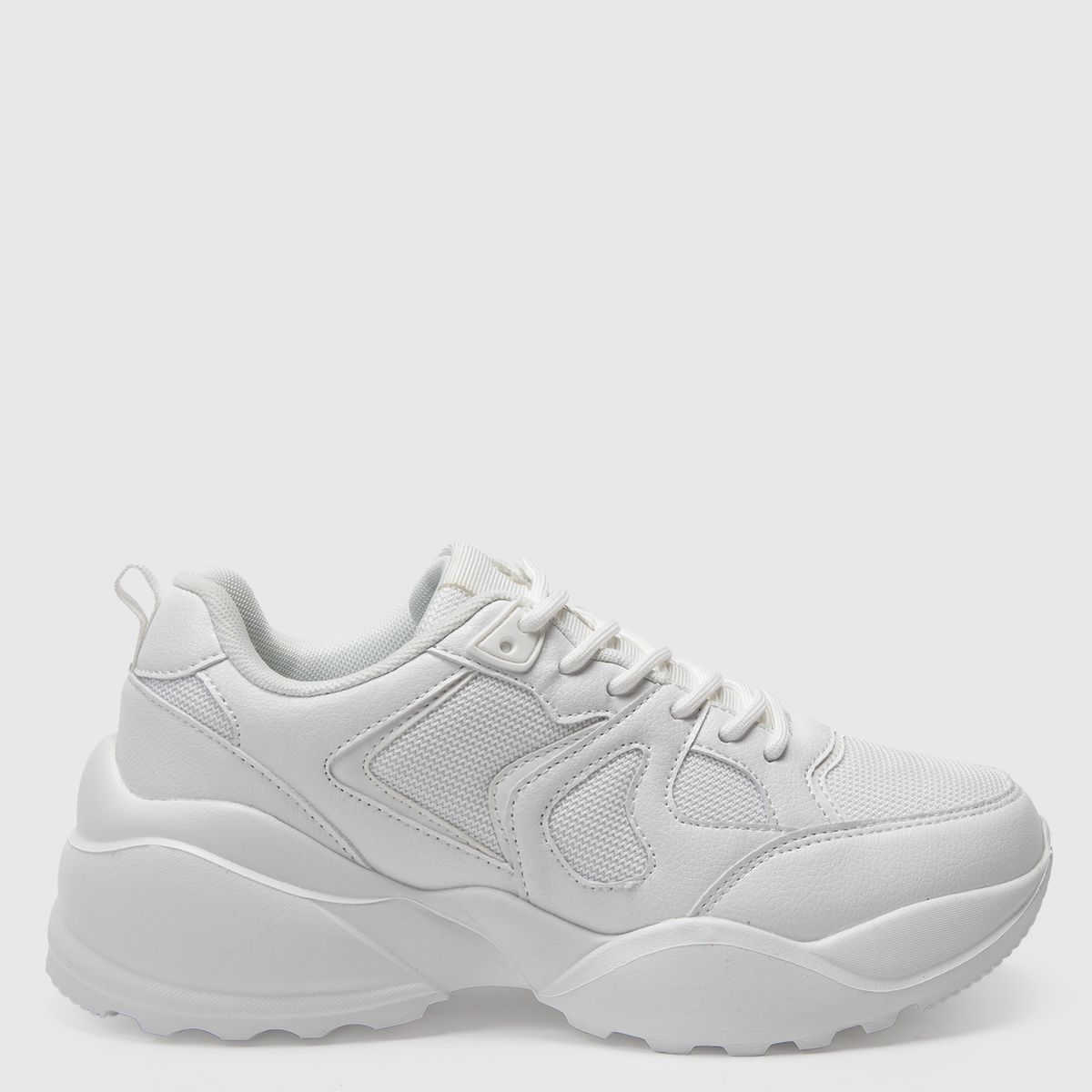 SYBILLA - Zapatillas Urbanas Sybilla Plataforma Media Mujer Blancas