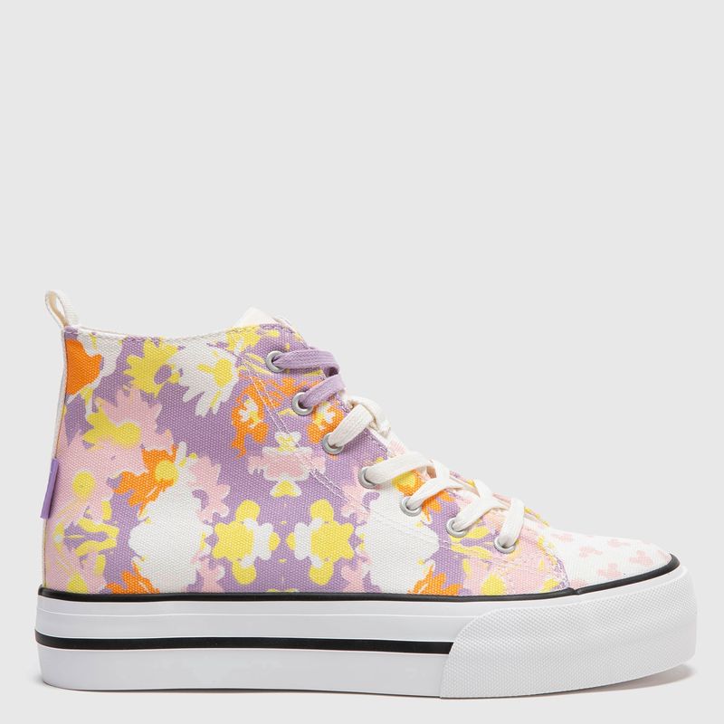 DISNEY - Zapatilla Urbana Mujer Morado Disney
