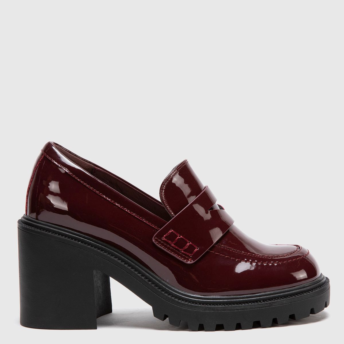 BASEMENT - Mocasín Mujer Rojo Basement