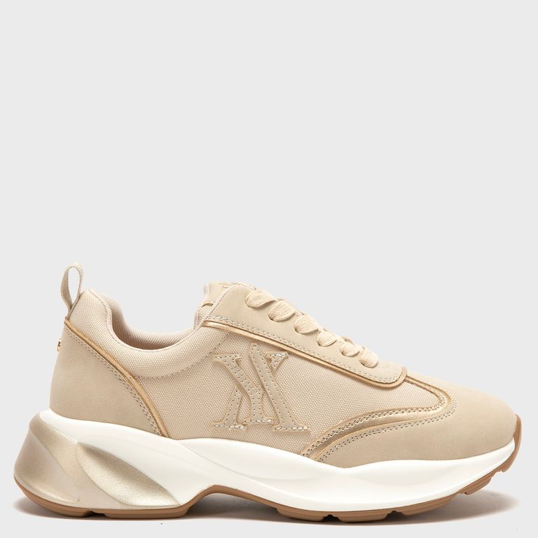 Zapatilla Urbana Mujer Beige