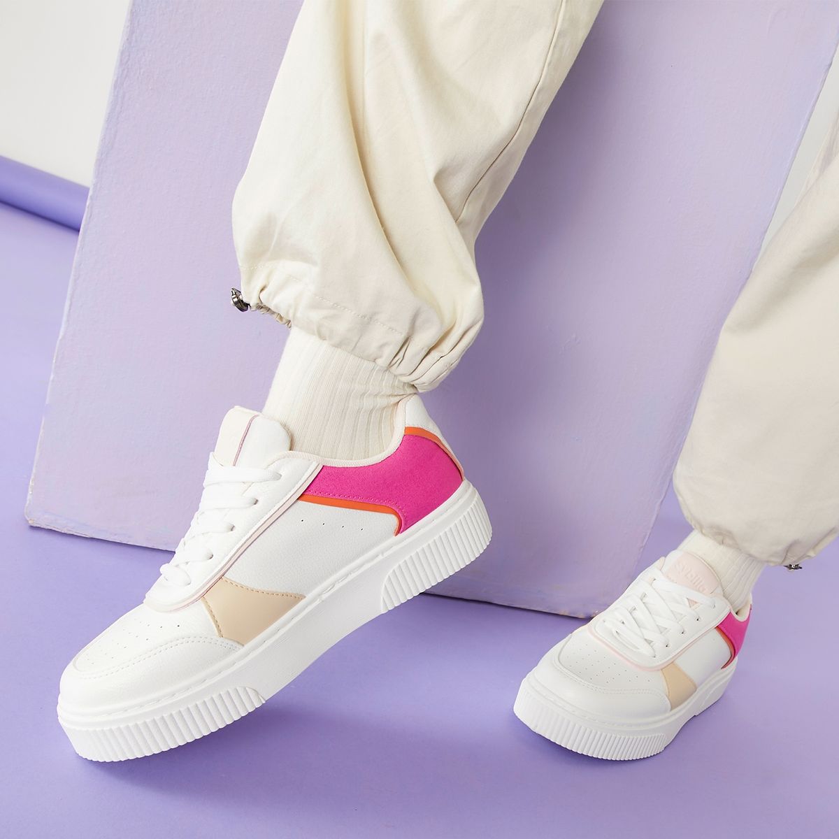 SYBILLA - Zapatilla Urbana Mujer Blanco Sybilla