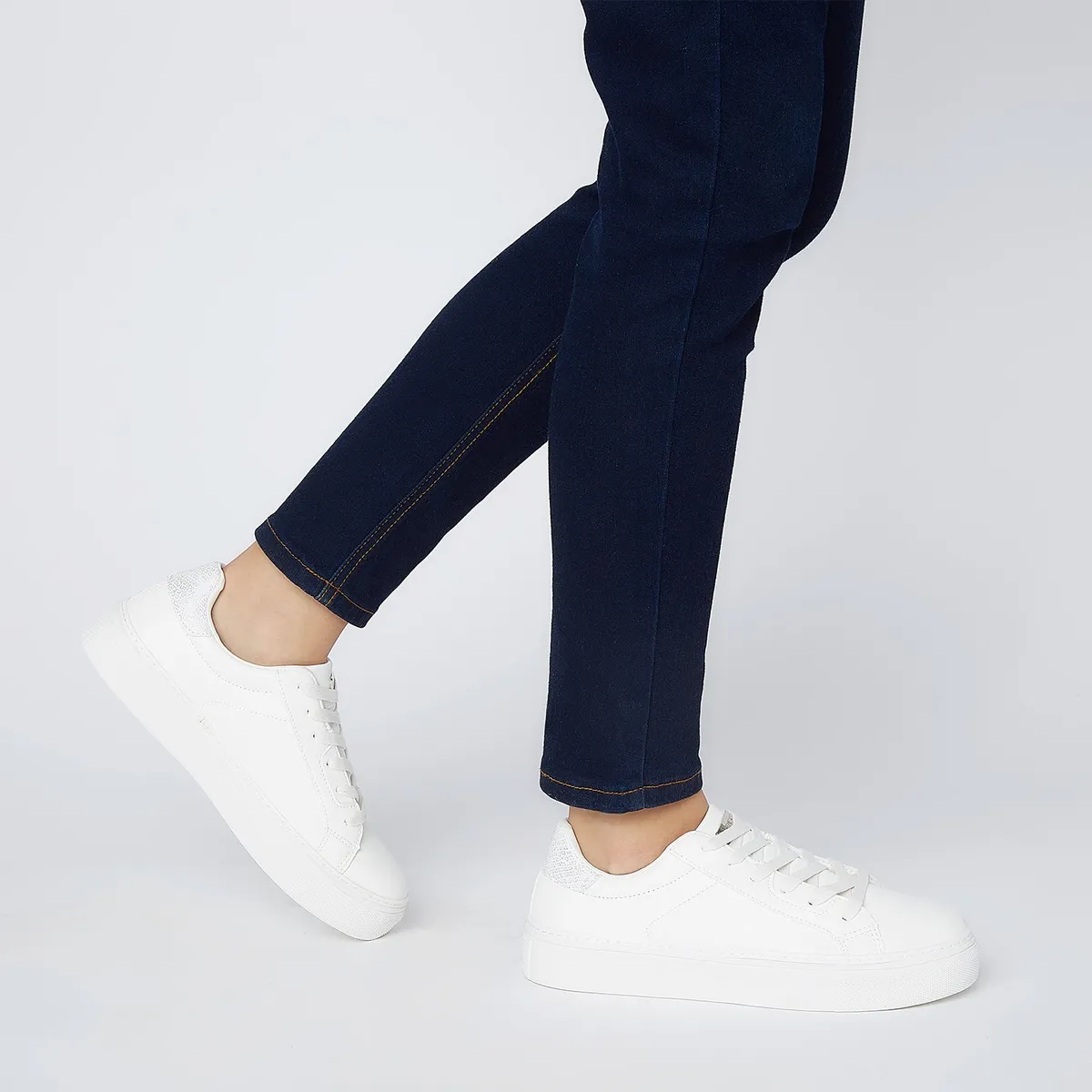 BASEMENT - Zapatillas Urbanas Basement Mujer Blancas