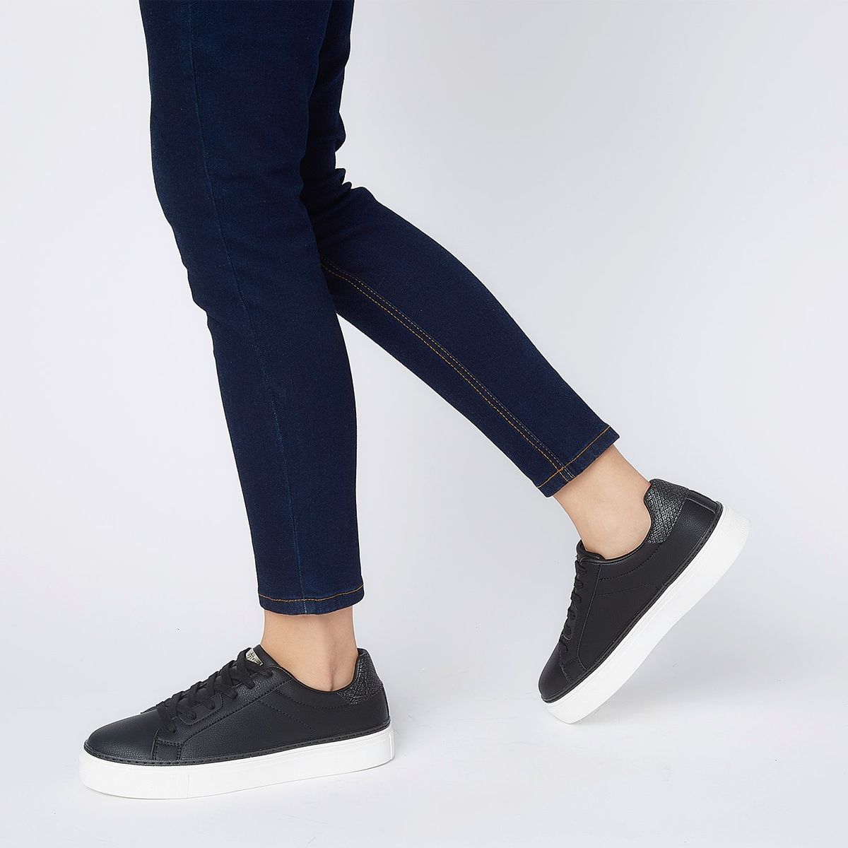 BASEMENT - Zapatillas Urbanas Basement Mujer Negro