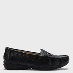 S COCCI - Mocasines Mujer Sintético Negros