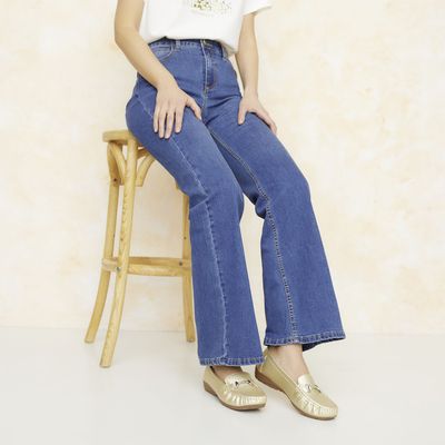 Imagen 2 del producto Mocasín Mujer Sintético con Taco Bajo