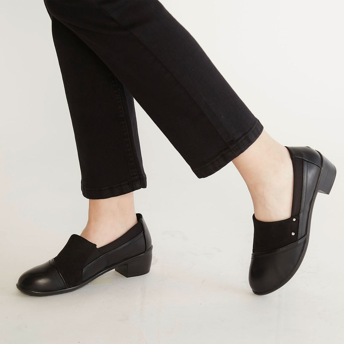 S COCCI - Mocasín Mujer Negro S Cocci