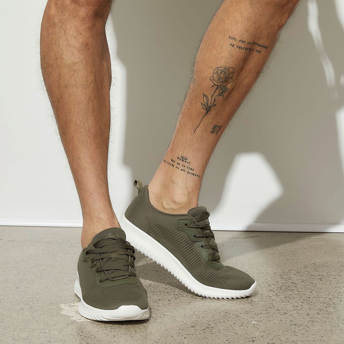 NEWPORT - Basty  Zapatilla Urbana Hombre Verde Newport