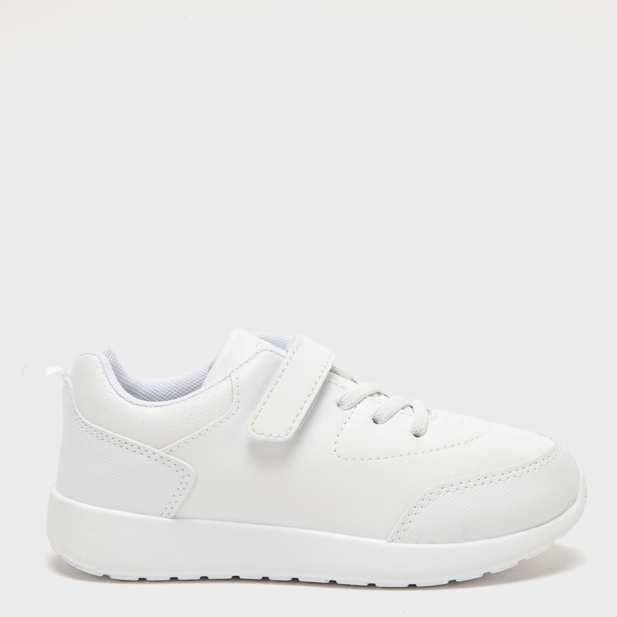 HOLLEY SKOOL - Zapatilla Escolar Niño Blanco (26 a 34) Holley Skool