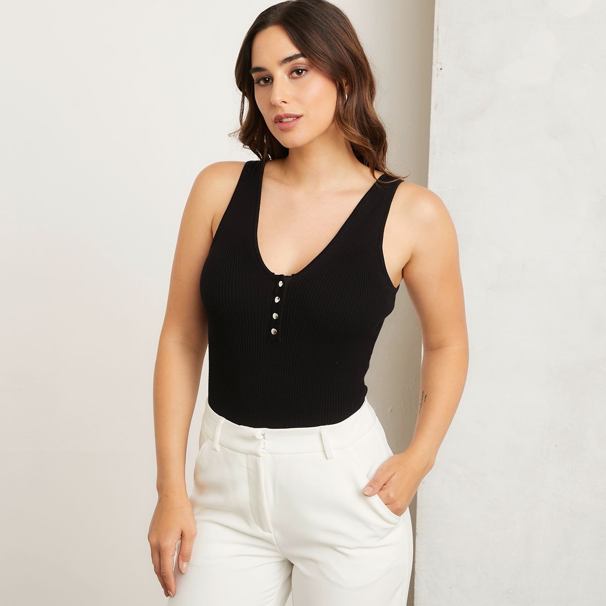 MOSSIMO - Body Sin Mangas Mujer Mossimo