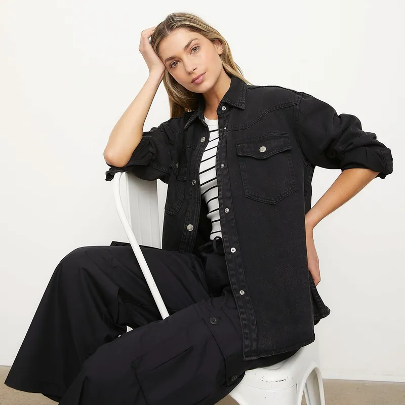 SYBILLA - Chaqueta De Jeans Mujer Sybilla