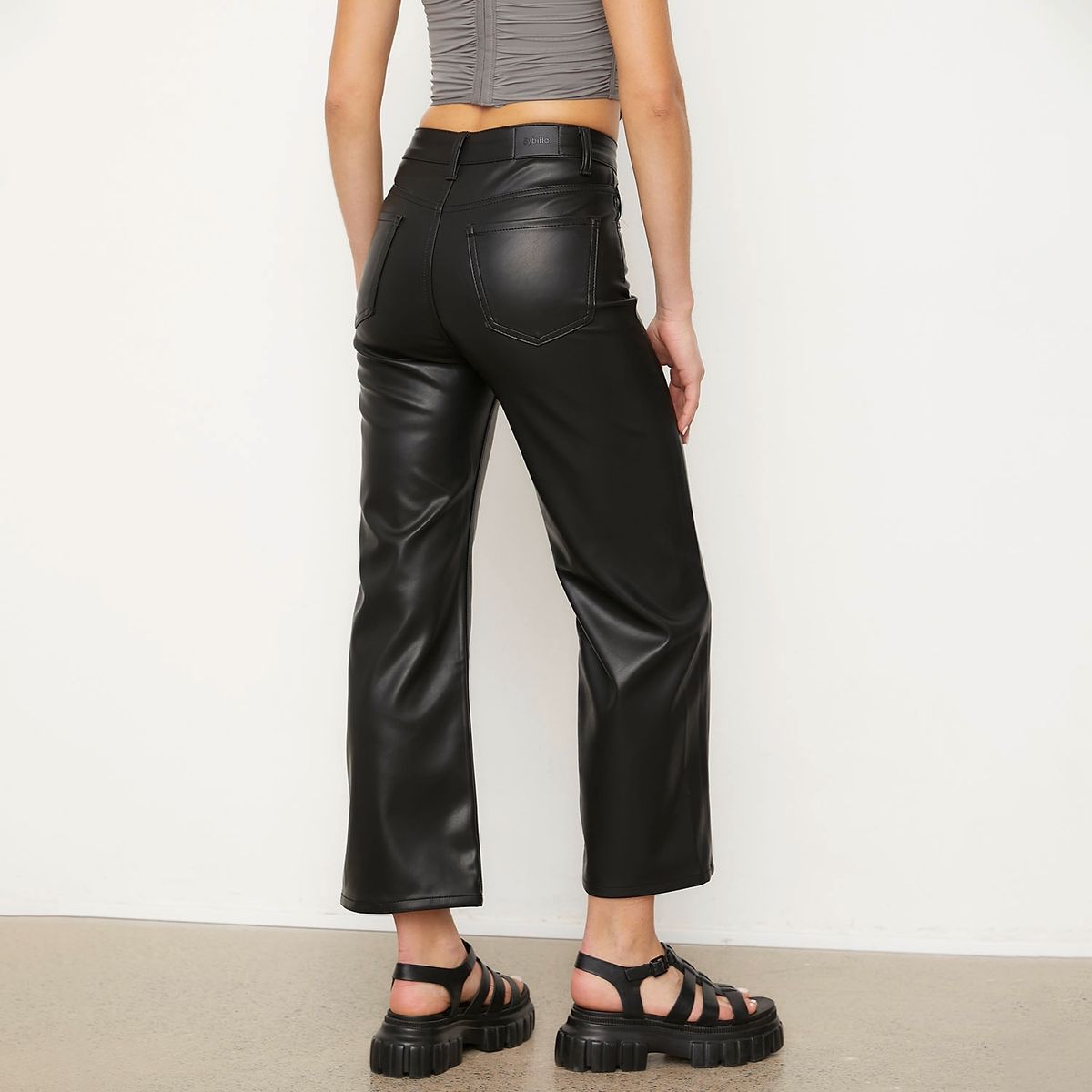 SYBILLA - Jeans Culotte Tiro Medio Mujer Sybilla