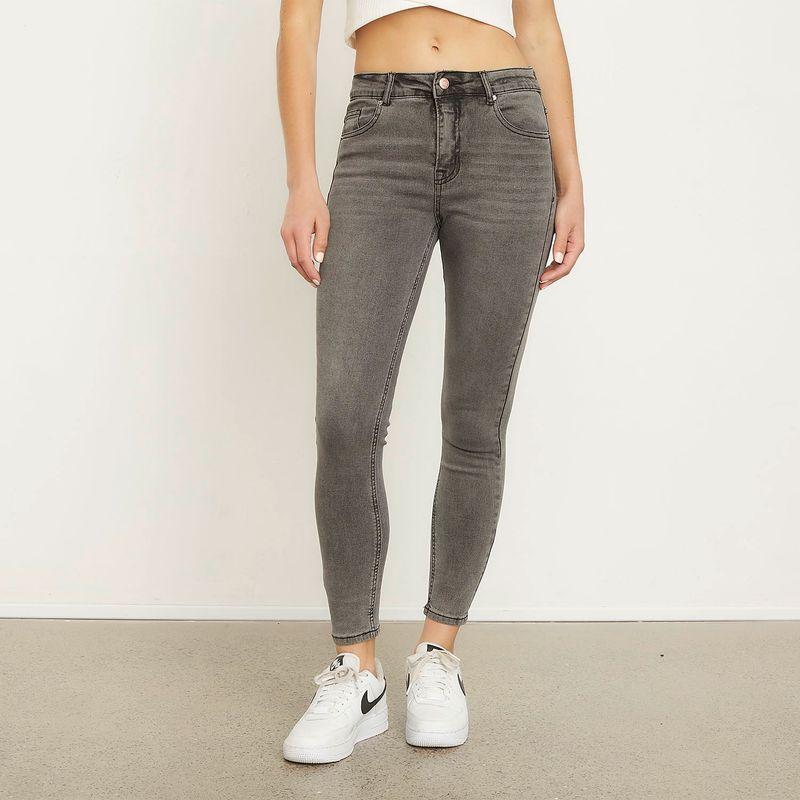 SYBILLA - Jeans Skinny Tiro Bajo Mujer Sybilla