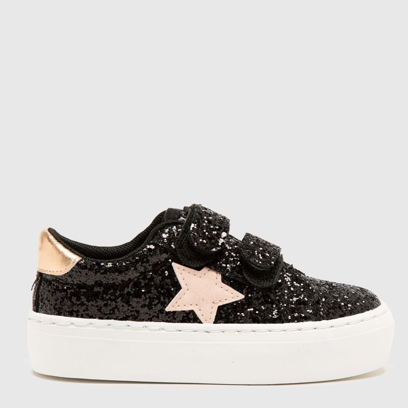 YAMP - Zapatilla Urbana Niña Negro (24 a 30) Yamp