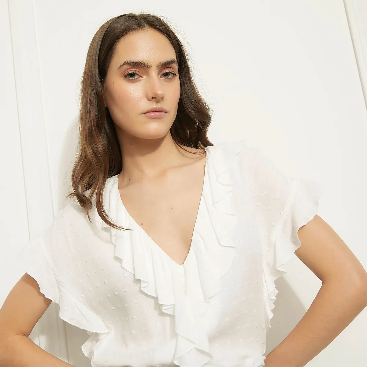 BASEMENT - Blusa Manga Corta Mujer Basement