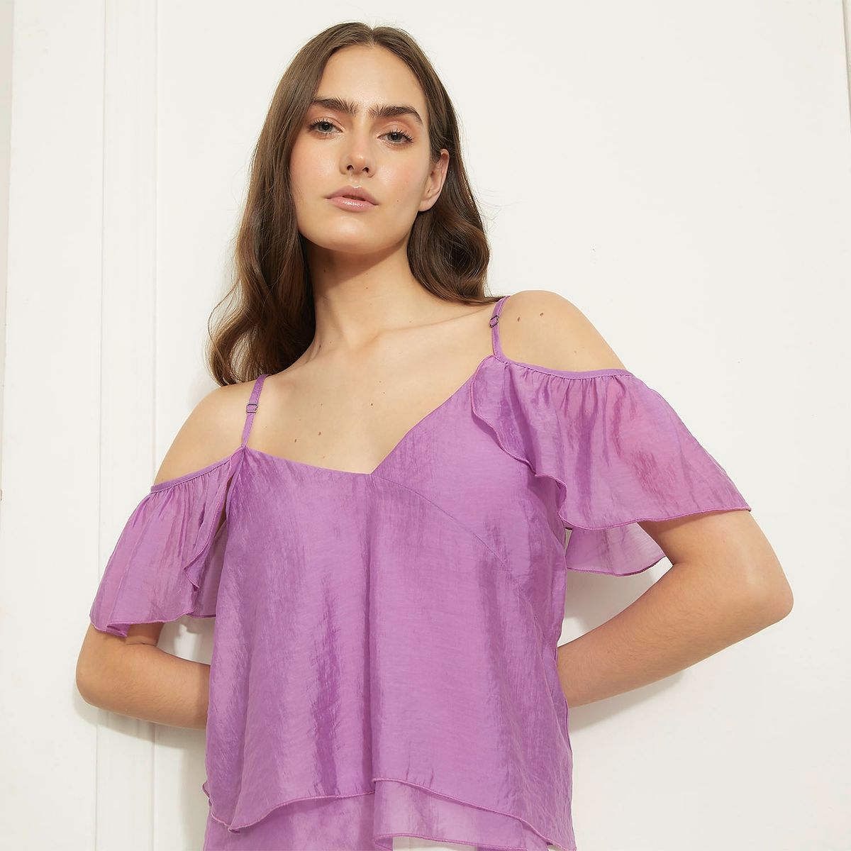 BASEMENT - Blusa Sin Mangas Lyocell Mujer Basement