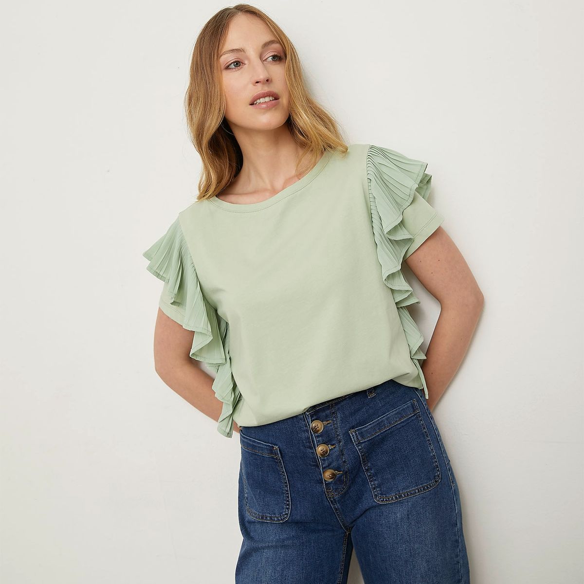 APOLOGY - Polera Manga Corta Algodón Mujer Apology