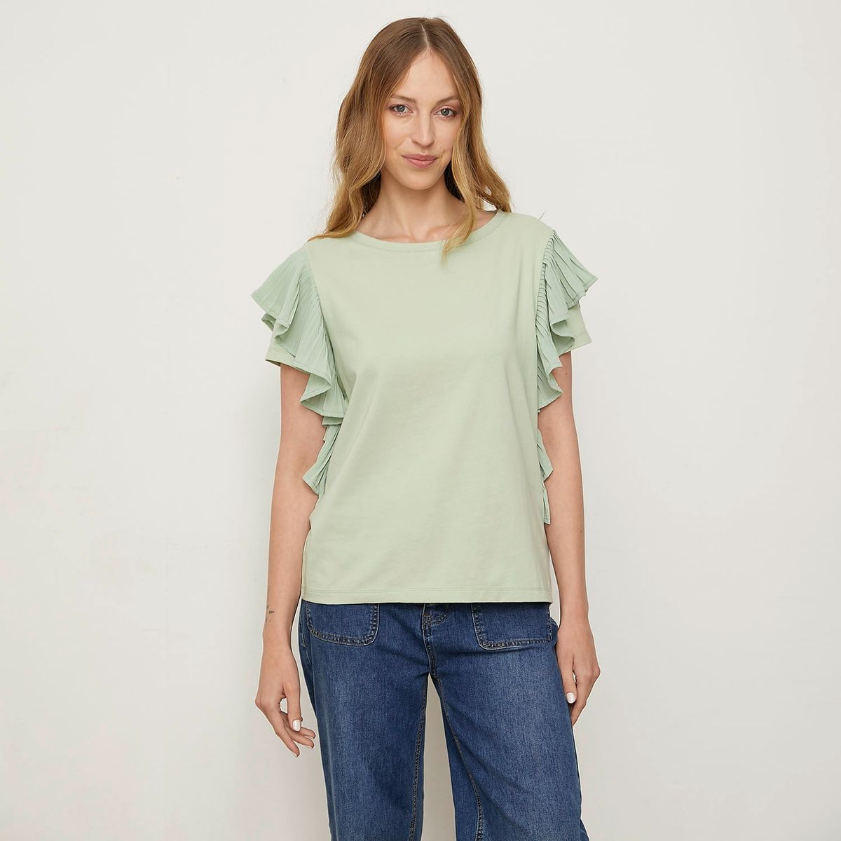 APOLOGY - Polera Manga Corta Algodón Mujer Apology