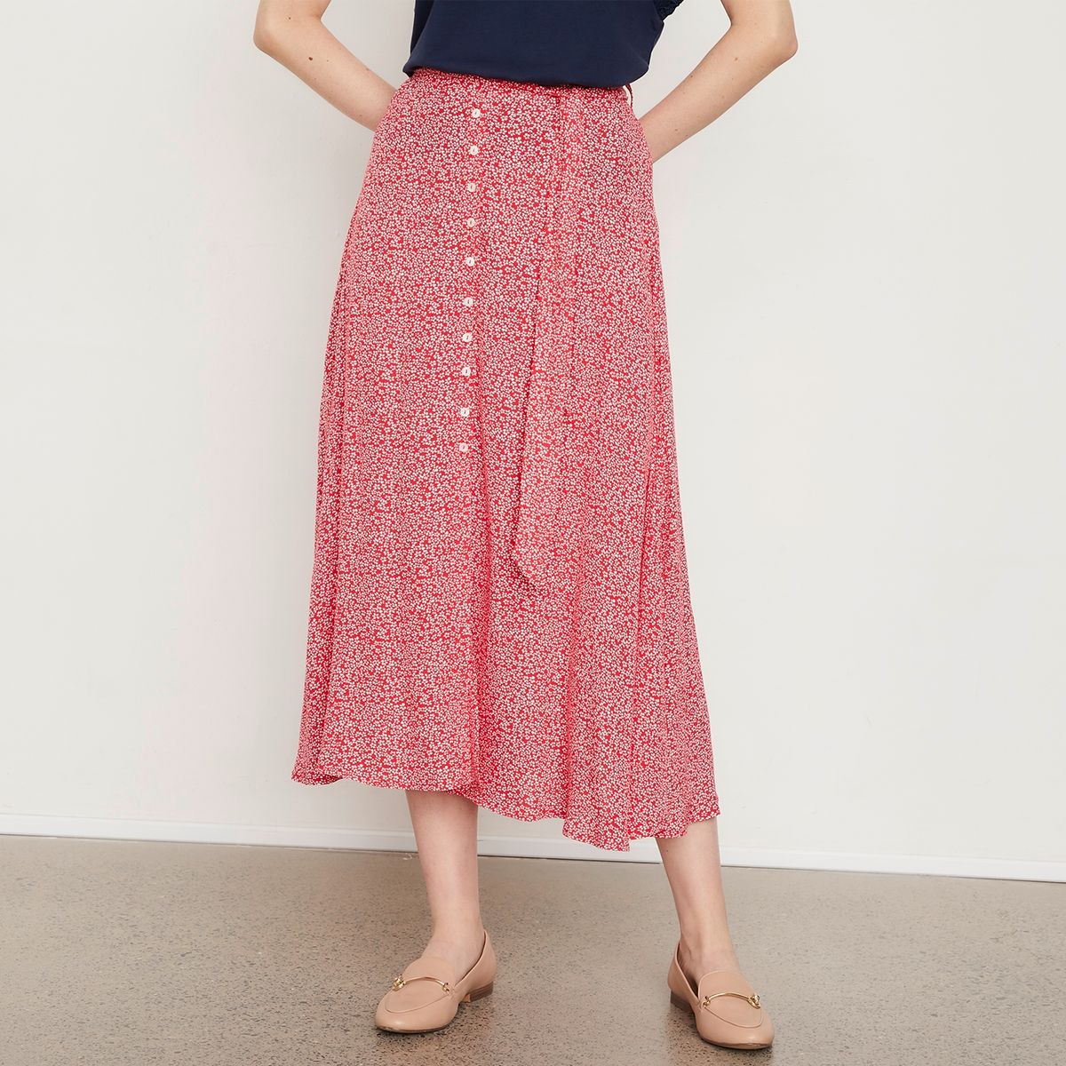 ELLE - Falda Larga Mujer Elle