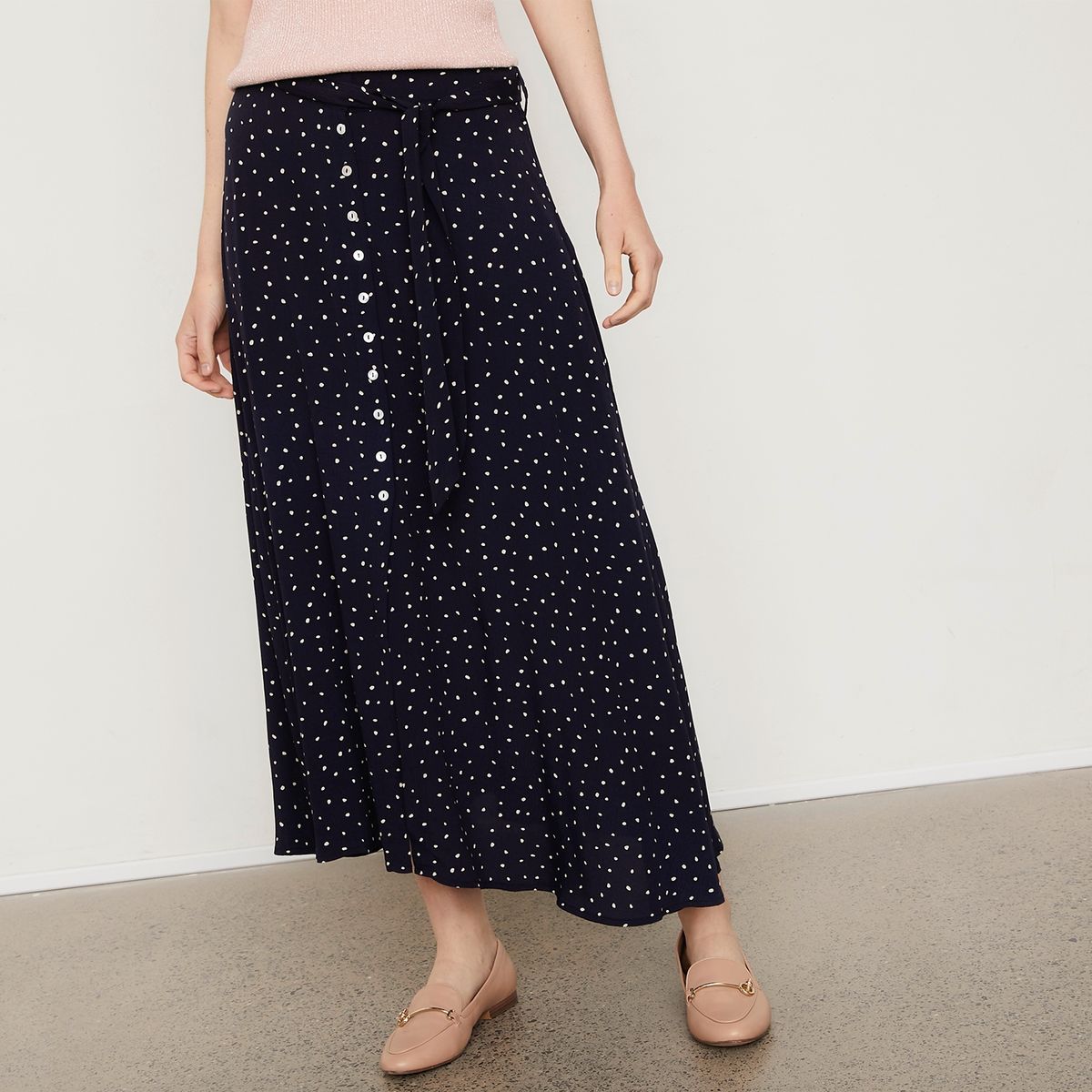 ELLE - Falda Larga Mujer Elle