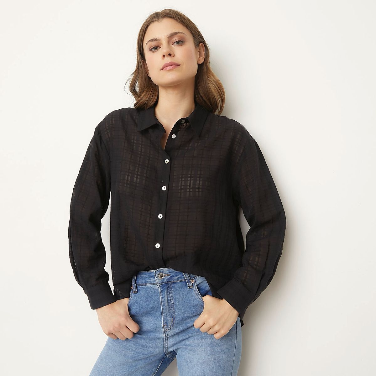 UNIVERSITY CLUB - Blusa Manga Larga Mujer University Club