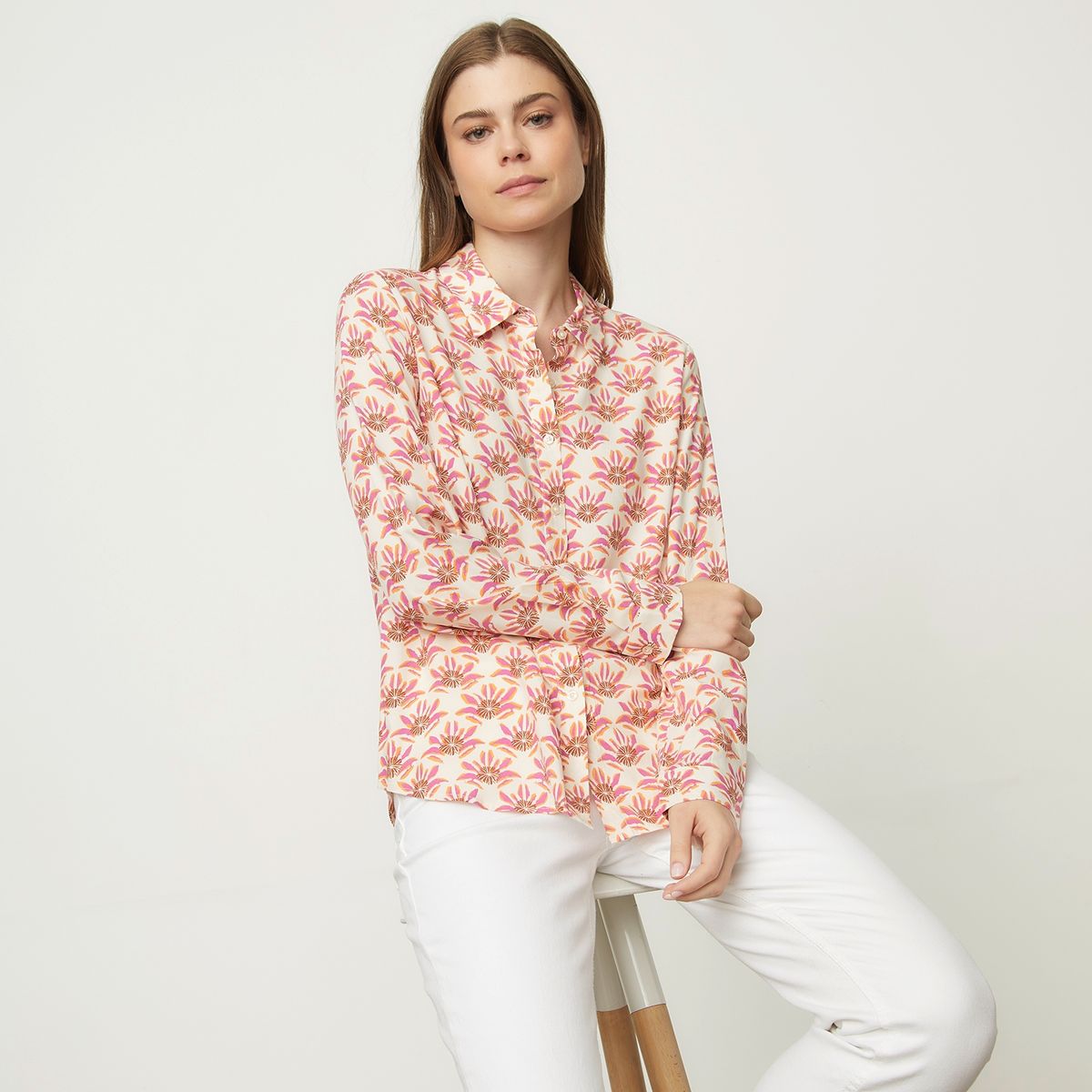 UNIVERSITY CLUB - Blusa Manga Larga Mujer University Club