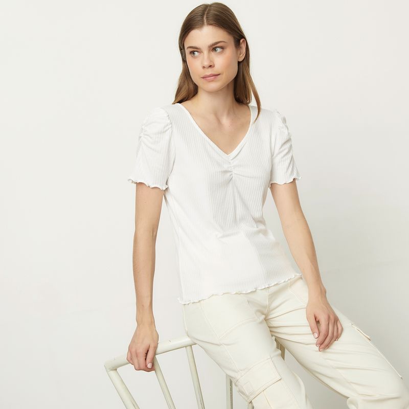 UNIVERSITY CLUB - Polera Manga Corta Mujer University Club