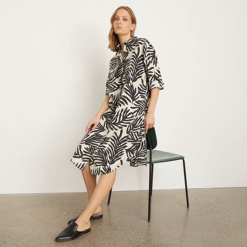 BASEMENT - Vestido Midi Mujer Basement