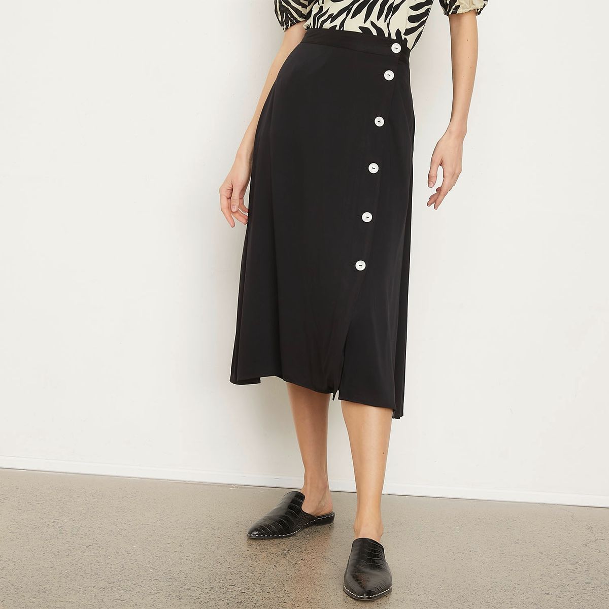 BASEMENT - Falda Midi Mujer Basement