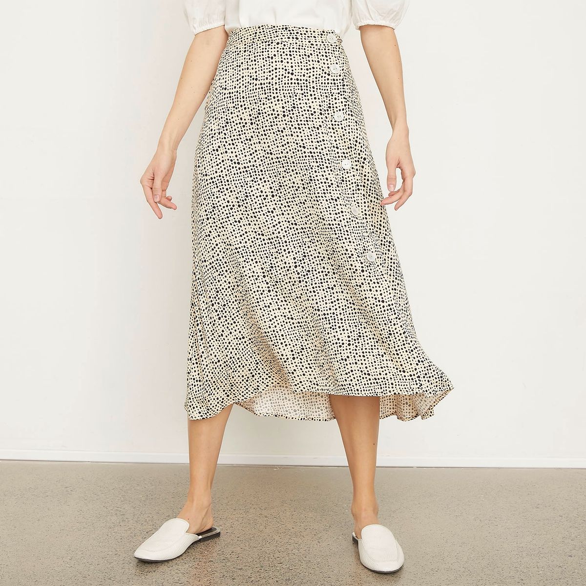 BASEMENT - Falda Midi Mujer Basement