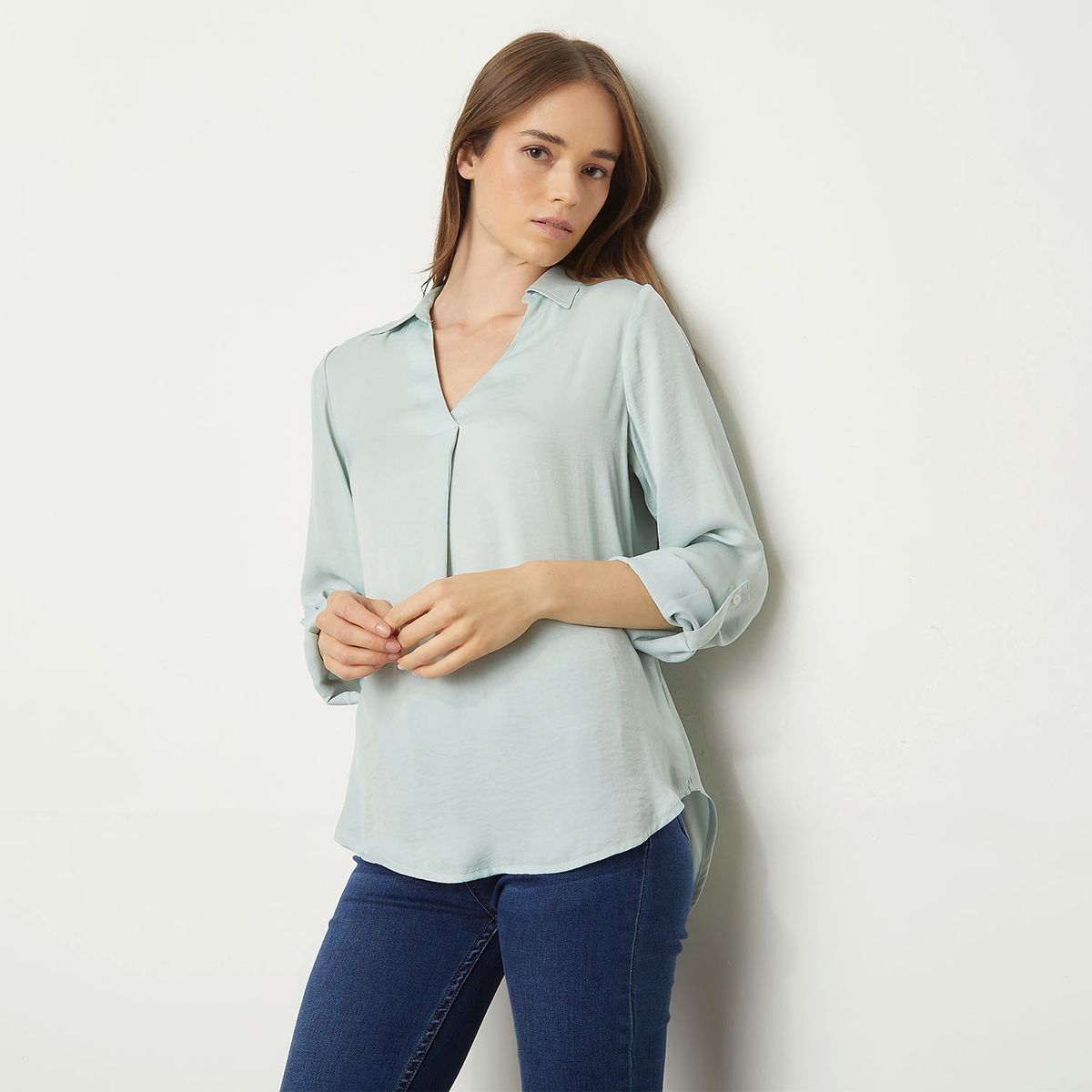 UNIVERSITY CLUB - Blusa Manga Larga Mujer University Club