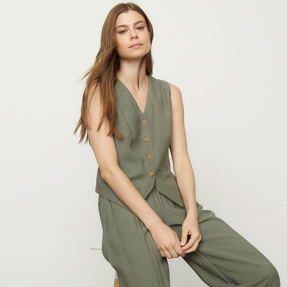 UNIVERSITY CLUB - Blusa Sin Mangas Mujer University Club