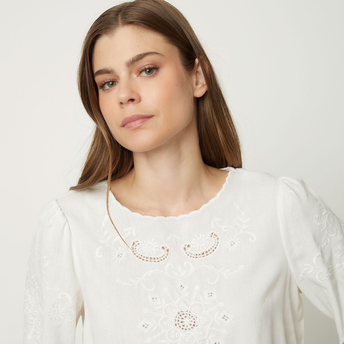 UNIVERSITY CLUB - Blusa Manga Corta Mujer University Club