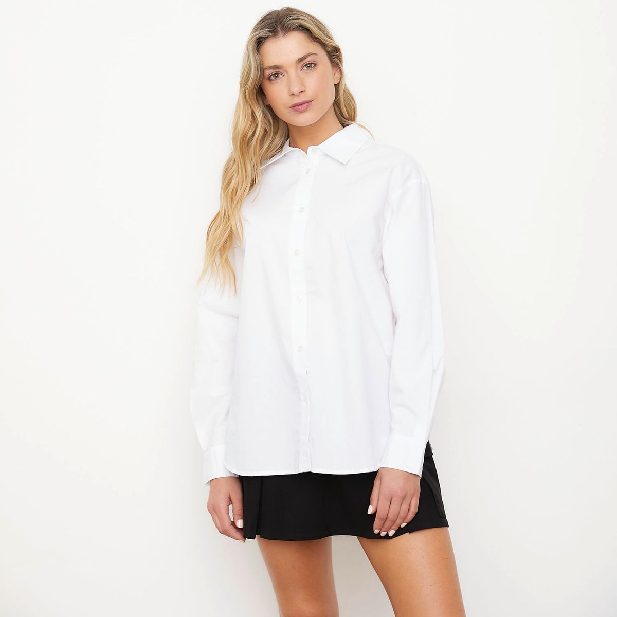 SYBILLA - Blusa Manga Larga Algodón Mujer Sybilla