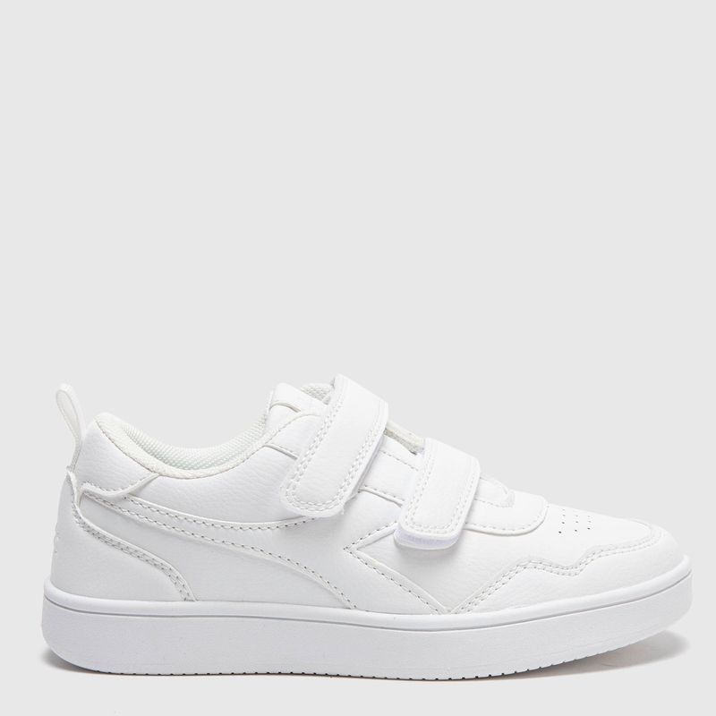 DIADORA - Crego Zapatilla Urbana Unisex Niño Blanco (22 a 38) Diadora