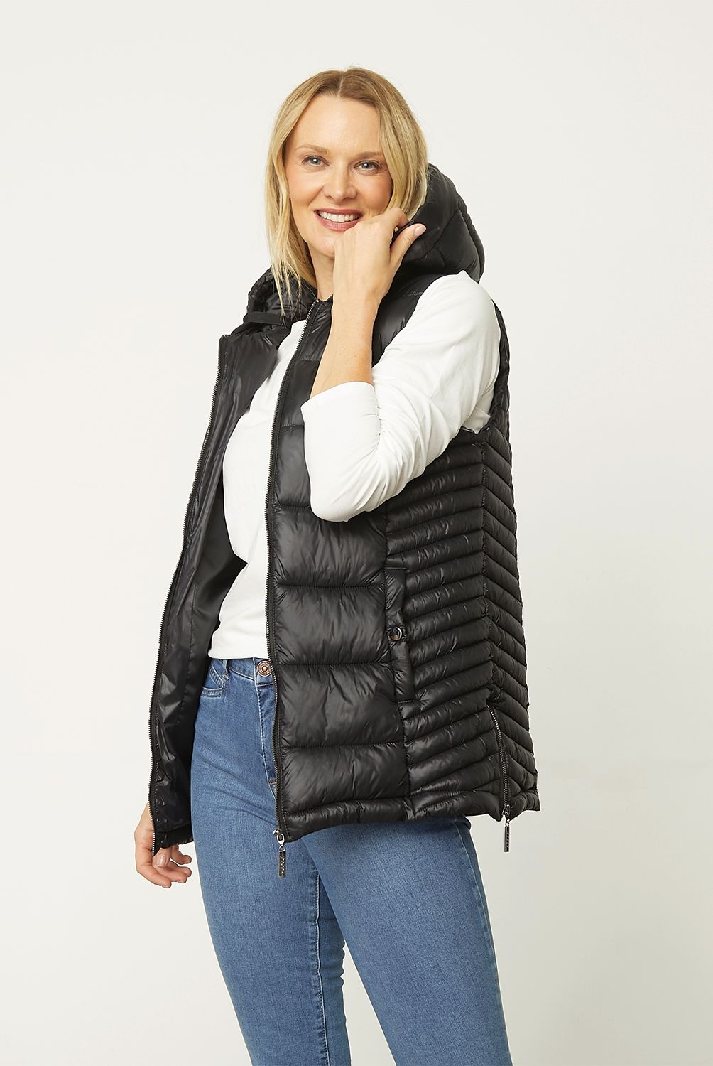 S COCCI - Parka Sin Mangas Mujer S. Cocci
