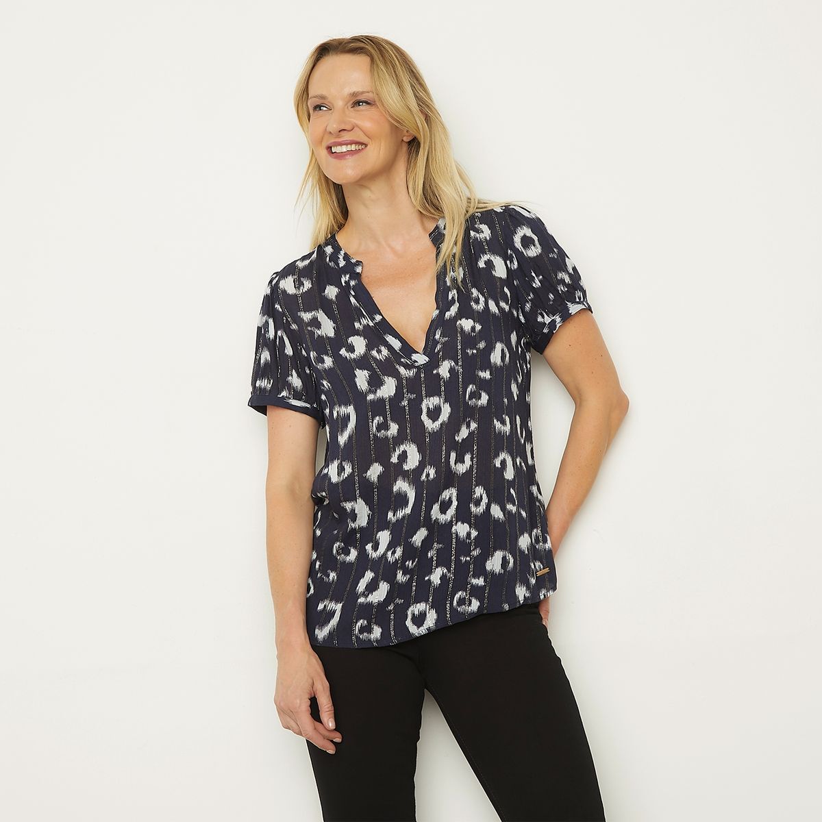 S COCCI - Blusa Manga Corta Mujer S Cocci