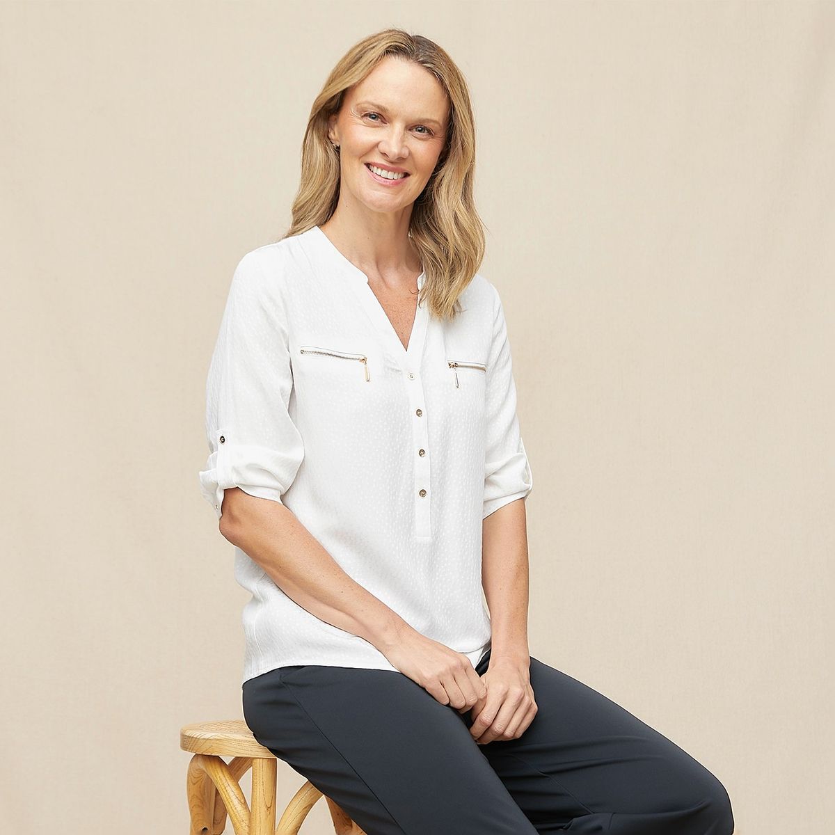 S COCCI - Blusa Manga Larga Mujer S.Cocci