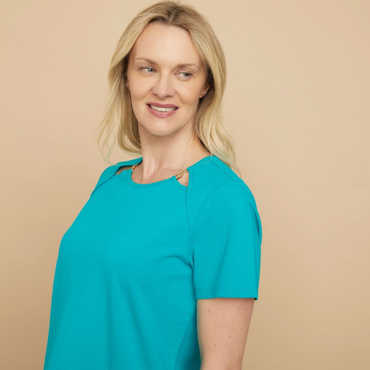 S COCCI - Polera Manga Corta Algodón Mujer S. Cocci